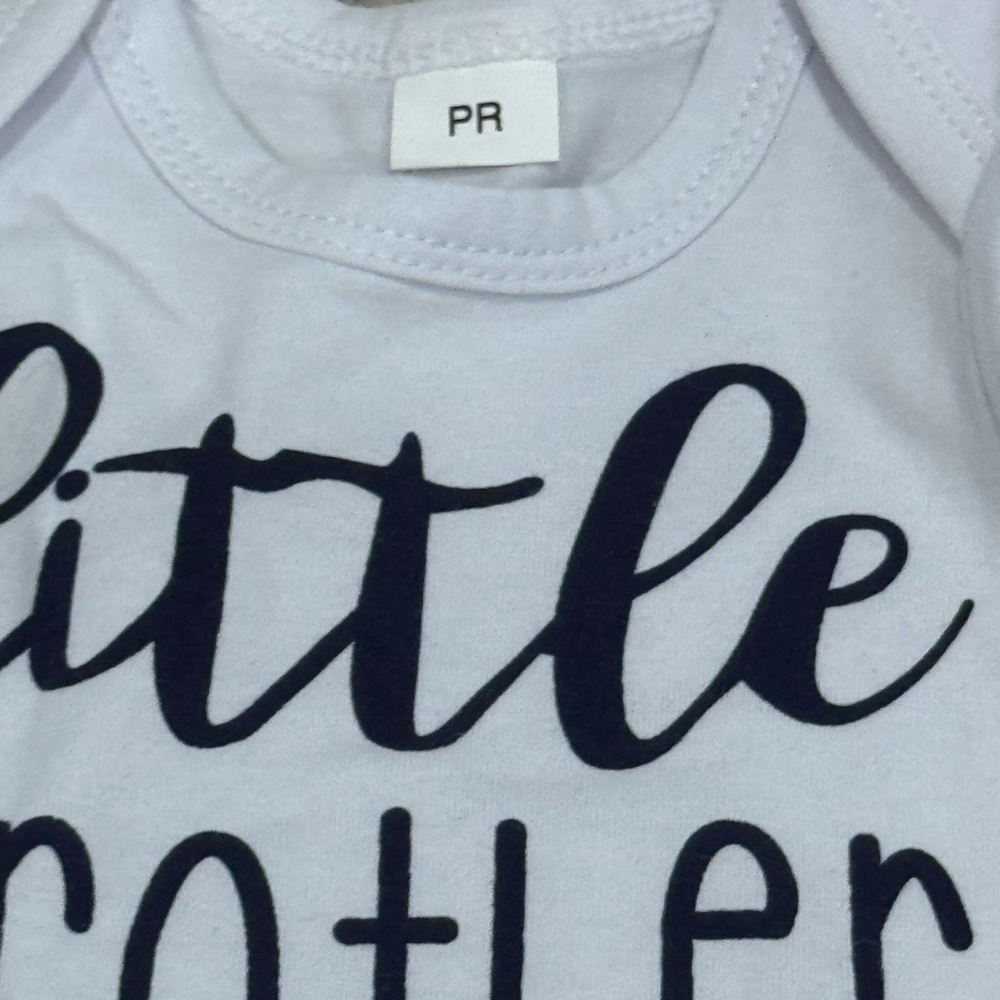 5 for $25 SALE 🎉 Little Brother Onsie and Pants - Picture 2 of 2